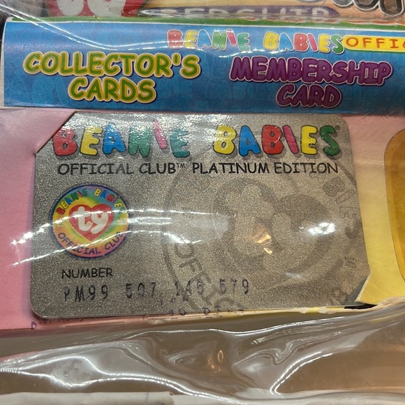 1999 Ty Beanie Baby Playinum Membership II Box - Picture 3 of 13